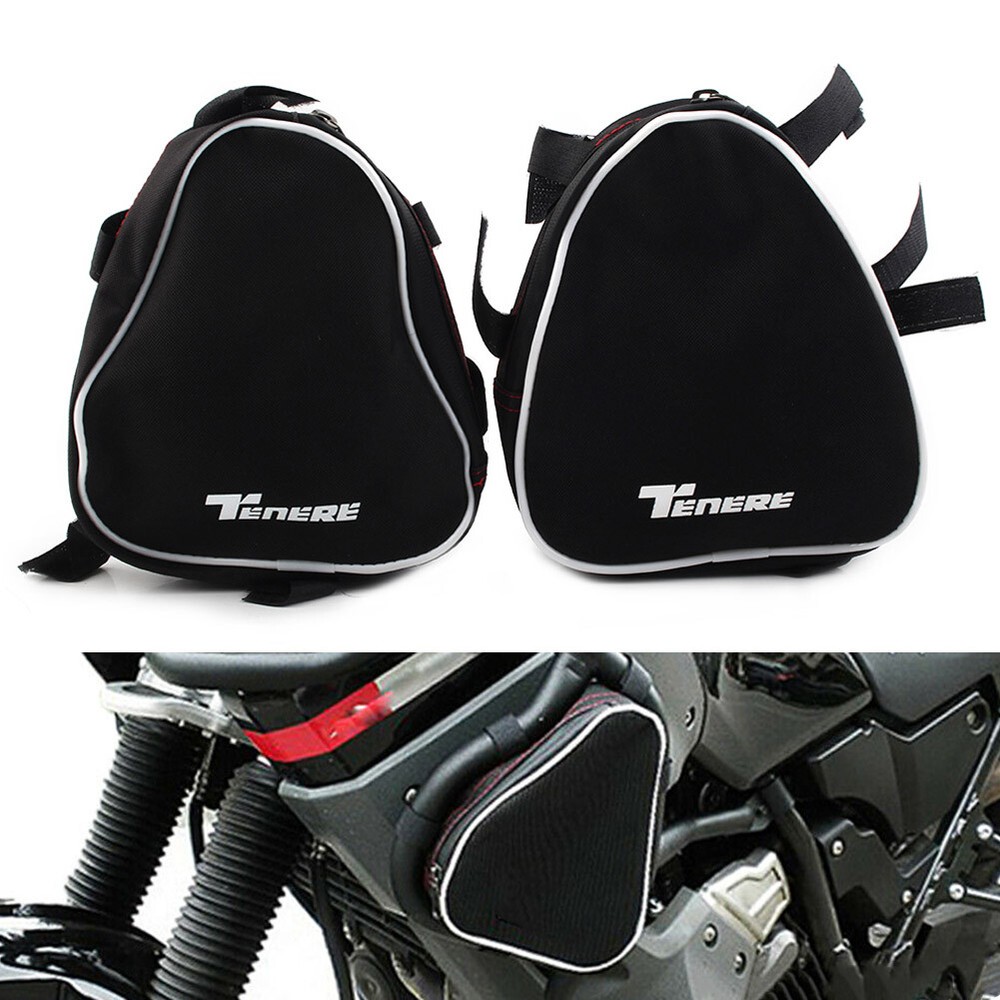 For Yamaha Tenere660 XT660Z XTZ 660 2008-2013 Crash Bars Repair Tool Bags Black