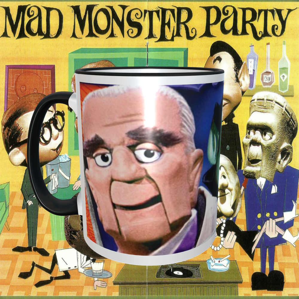 Mad Monster Party Baron, The Count & Fang 11oz  Coffee Mug  NEW Dishwasher Safe