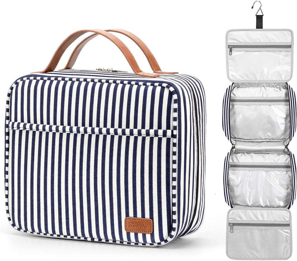 Hanging Travel Toiletry Bag,Large Capacity Cosmetic Travel Toiletry Organizer fo