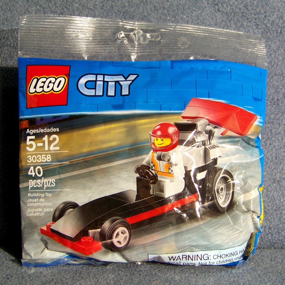 Lego City Dragster Racing Car 30358 New In Sealed Box