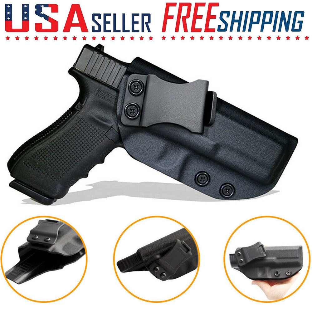Concealed IWB Polymer Holster for Glock 17-45 Gen 1-5 Models