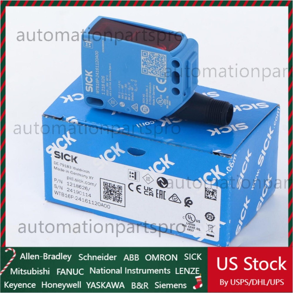 NEW Sick WTB16P-24161120A00 1218626 WTB16P24161120A00 Photoelectric Sensor
