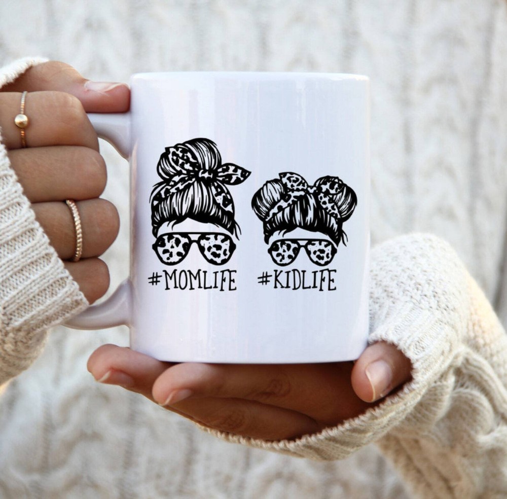 Mom Life Coffee Mug Funny Mothers Day Gift Premium Quality Cup Best Gifts Idea