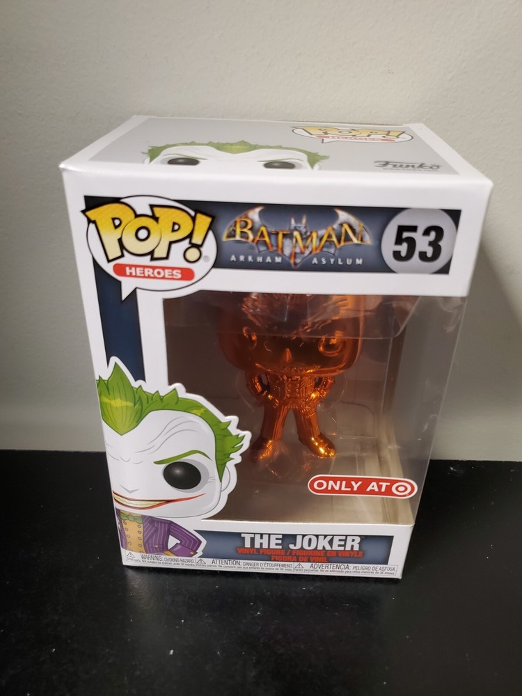 Funko Pop!: The Joker *Orange Chrome* #53 (Target Exclusive)