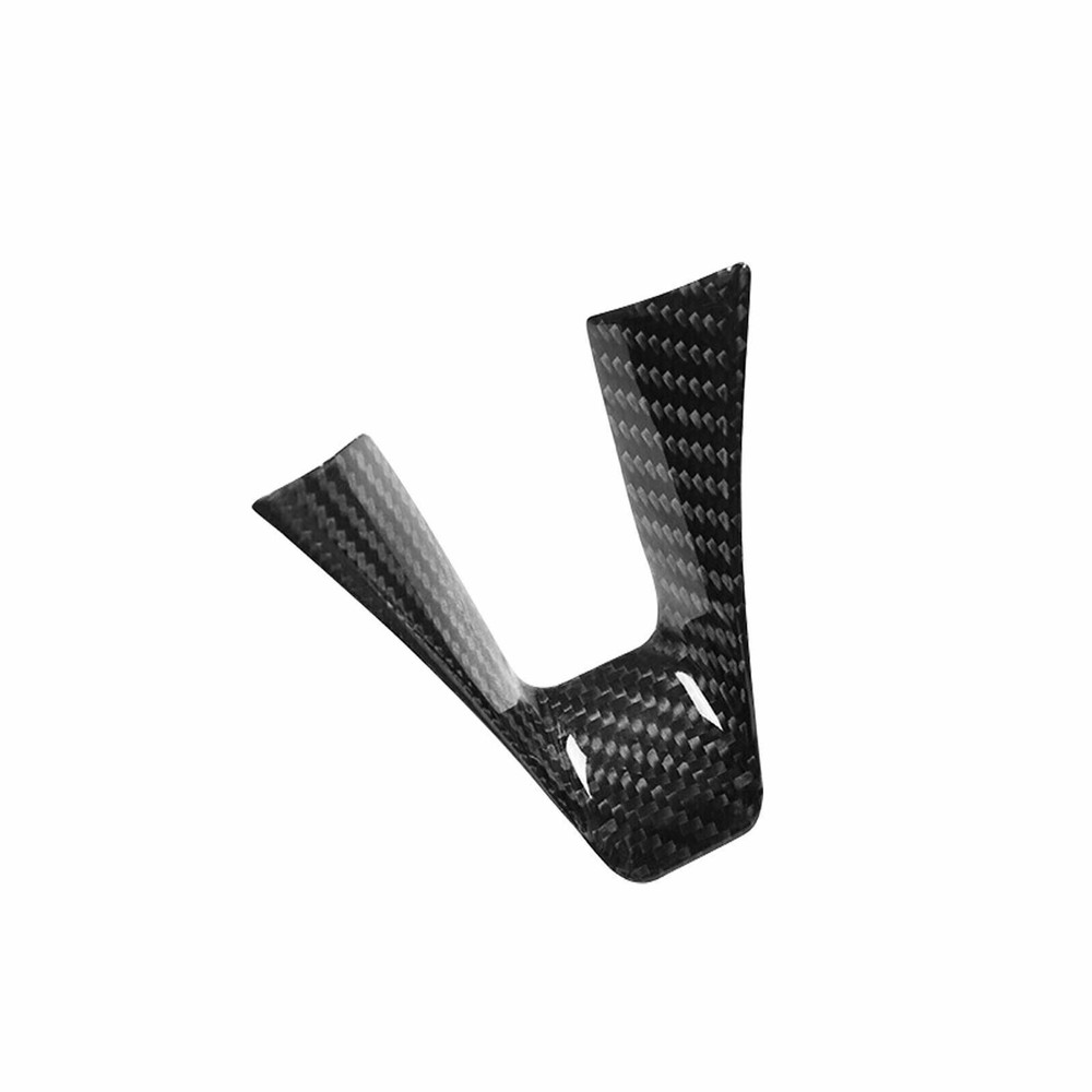 Dry Carbon Fiber Car Steering Wheel Trim for Alfa Romeo Giulia Stelvio 2017-2019