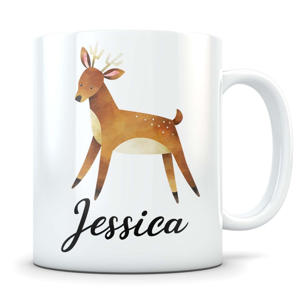 Deer Gift Deer Mug Deer Gift Idea Deer Cup Deer Lover Deer Coffee Mug Deer