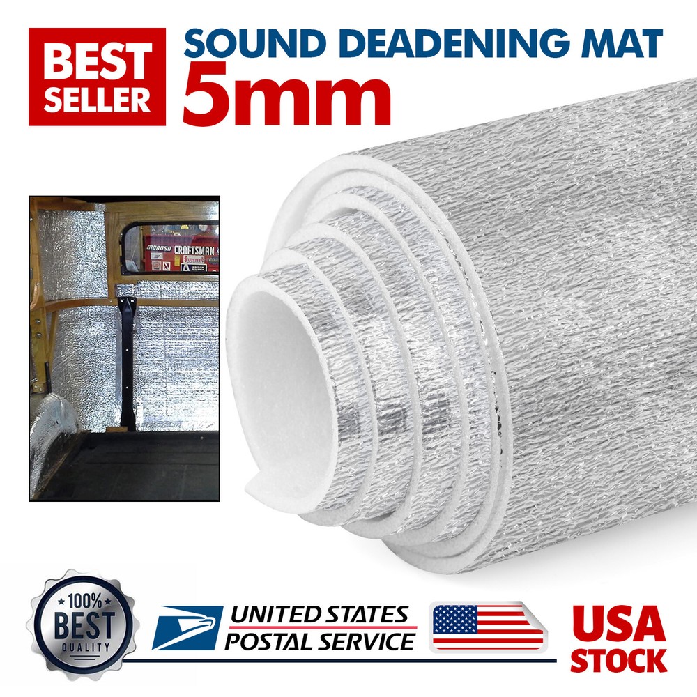 Sound Deadener Car Insulation Auto Reducing Heat Shield High Quality Mat US NEW