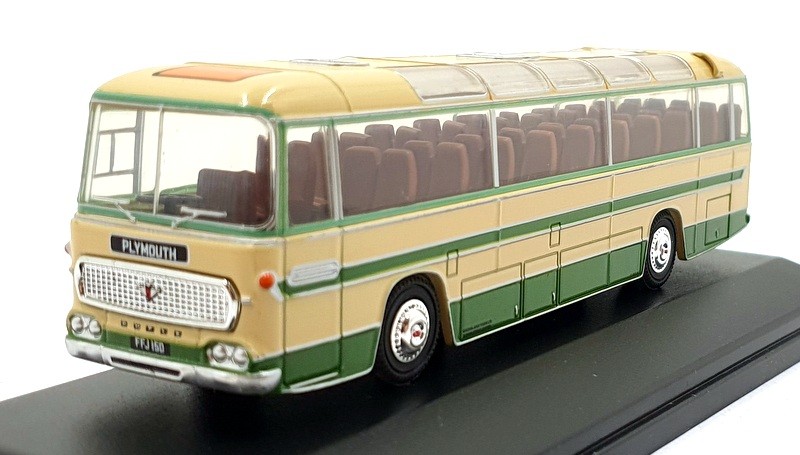 Oxford Diecast 1/76 Scale 76DC004 - Duple Commander II Greenslade - Green/Cream