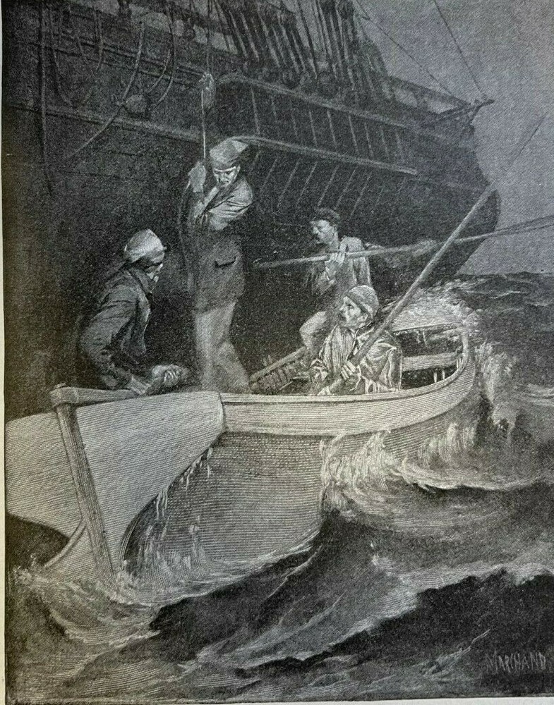 1901 Mutinies American Ships Schooner Plattsburg Brig Vineyard Brigantine Natal