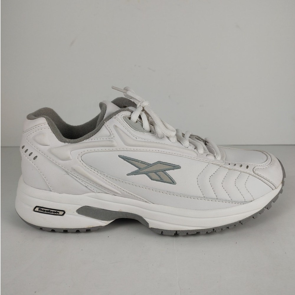 Rare VTG Reebok Heritage Run leather Y2K streetwear retro shoes womens 7.5