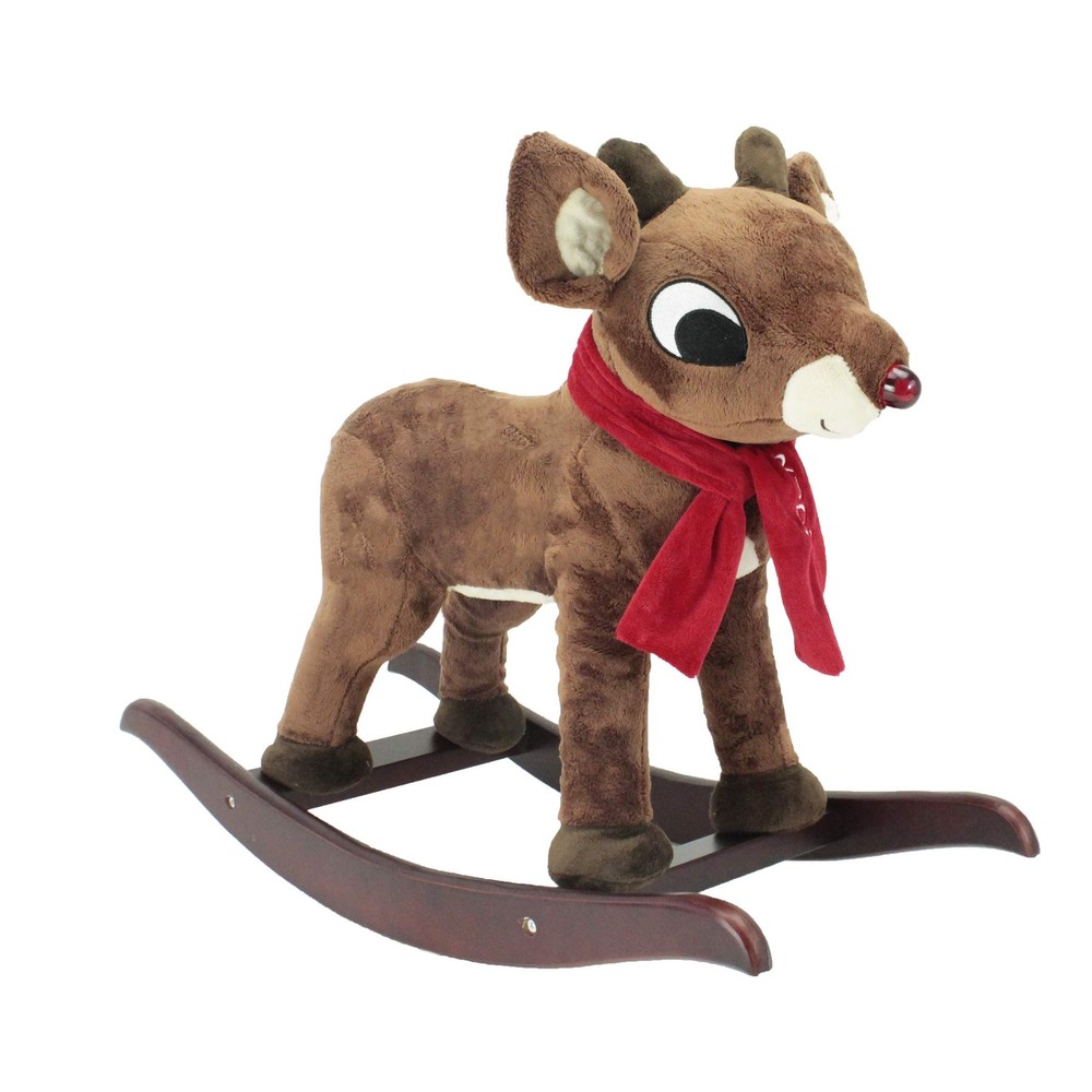 Rudolph the Red-Nosed Reindeer Musical Light-Up Rocking Character
