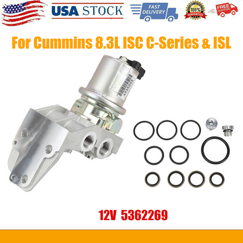 Fits for Cummins 8.3L ISC C-Series & ISL 4935005 Fuel Transfer Pump 12V
