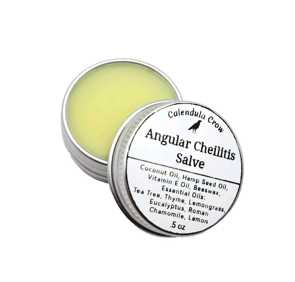 Angular Cheilitis Salve .5 oz Tin - CHEILITIS LIP BALM