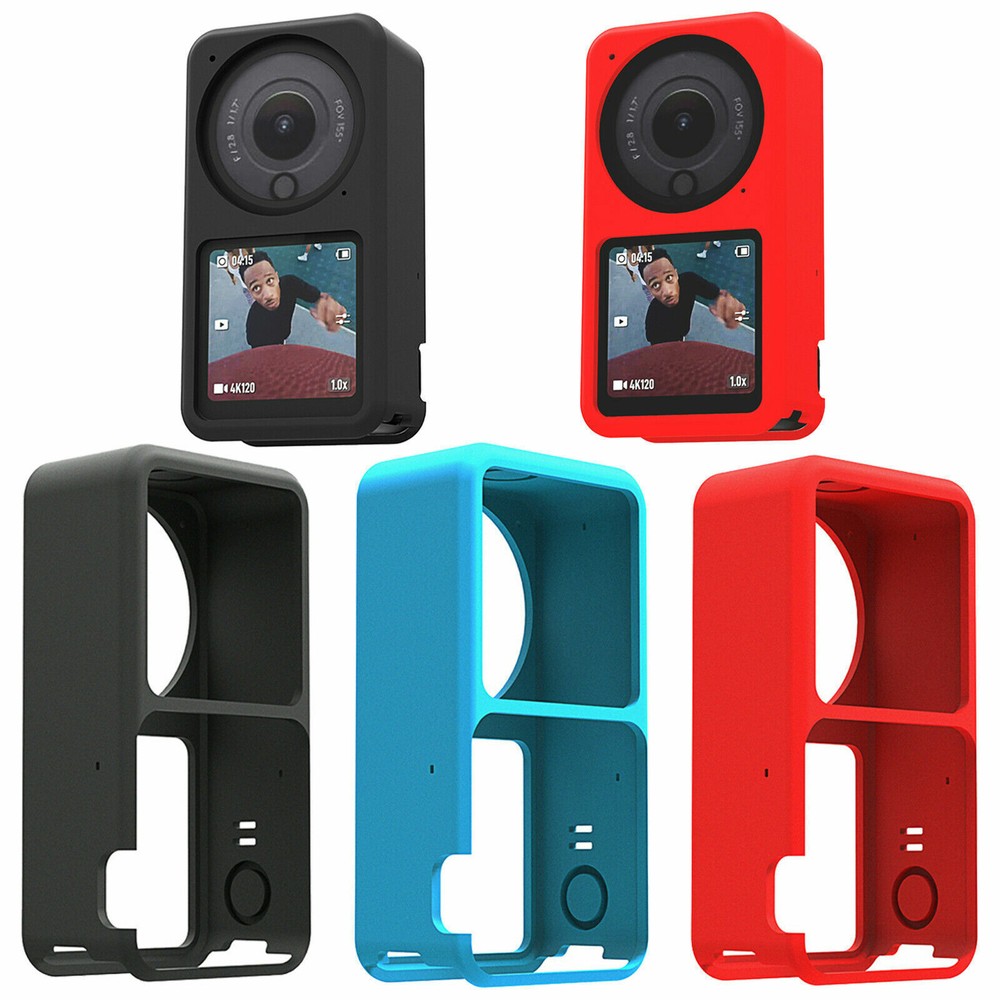 Silicone Protective Case Anti-drop Skin Cover Bumper for Action 2 Sport Camera