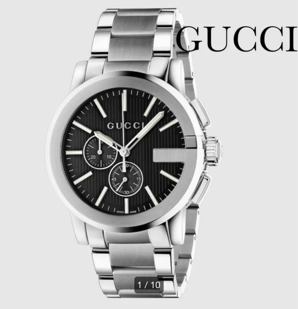 GUCCI G Chrono 44mm mens luxury wristwatch brand new