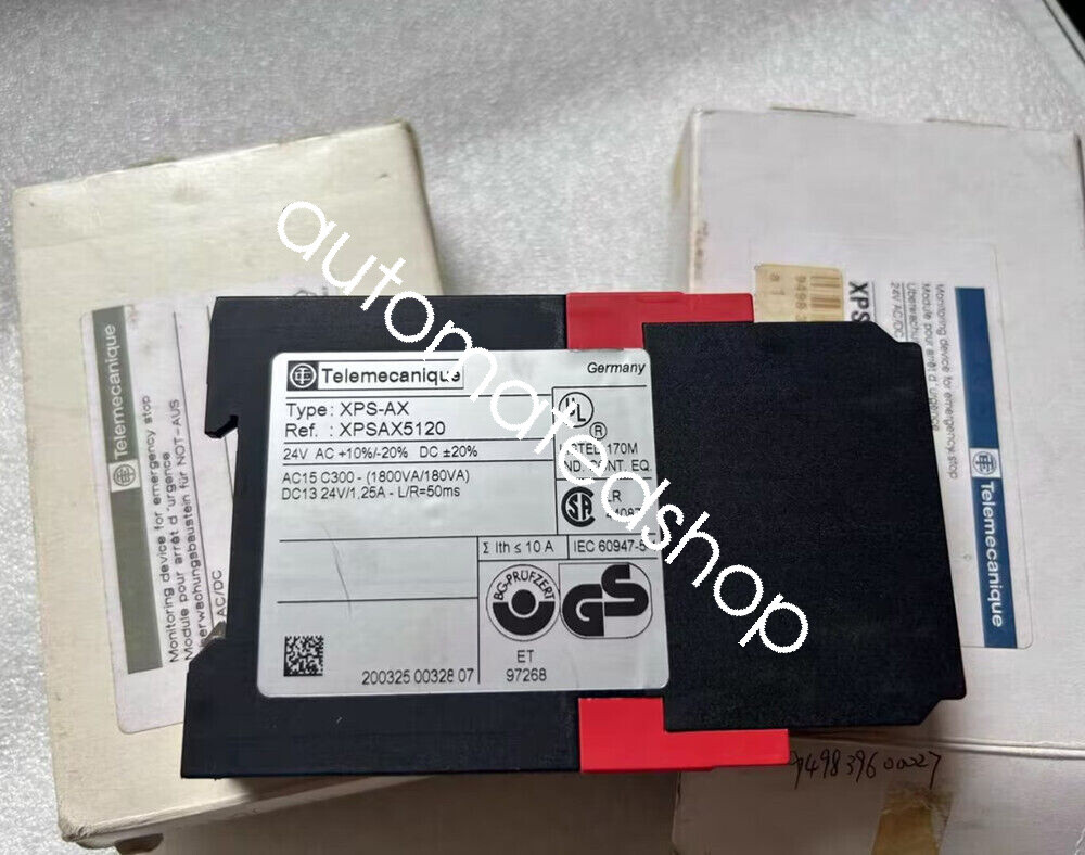 1Pcs New XPS-AX XPSAX5120 safety relay Shipping DHL or FedEX