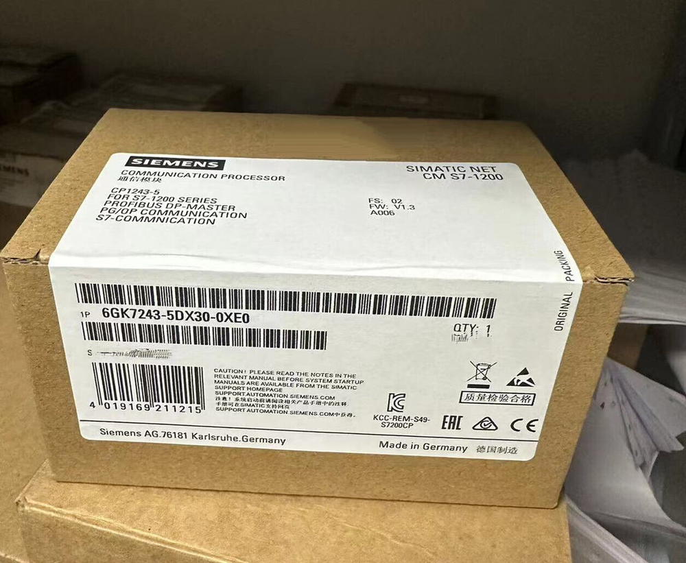 NEW in box Siemens 6GK7243-5DX30-0XE0 6GK7 243-5DX30-0XE0 communication module