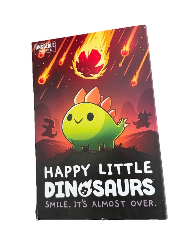 Happy Little Dinosaurs Board Game by Unstable Games Pre-Owned Complete Set
