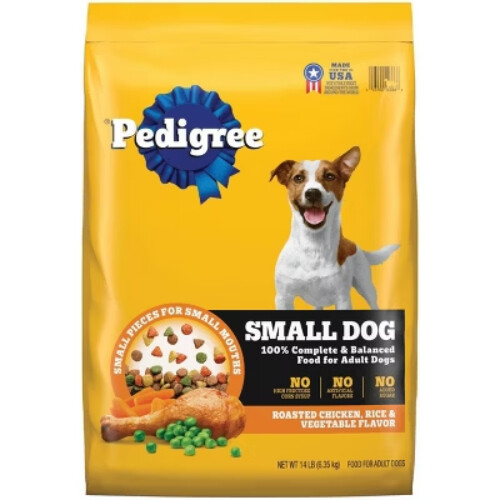 Pedigree Roasted Chicken Rice Veggie Small Breed Dry Dog Food