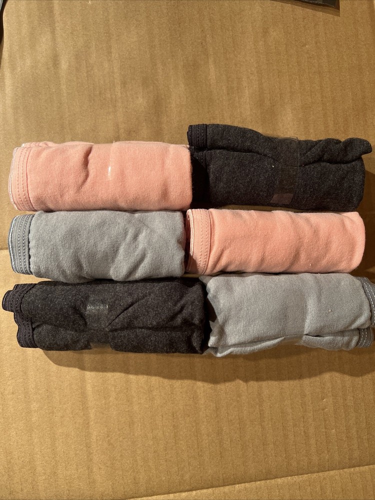 Hanes 6 Pack Women Panties 100% Cotton Underwear Size 9/ New Without Tag