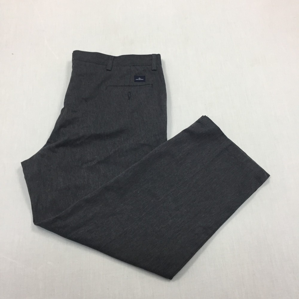 Dockers Chino Trousers Cotton Pants Straight Fit Mens Size 42W 30L Grey
