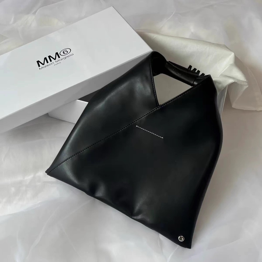 MM6 Triangle Tote Bag Margiela Shoulder Bag - Premium Cowhide Maison Handbag
