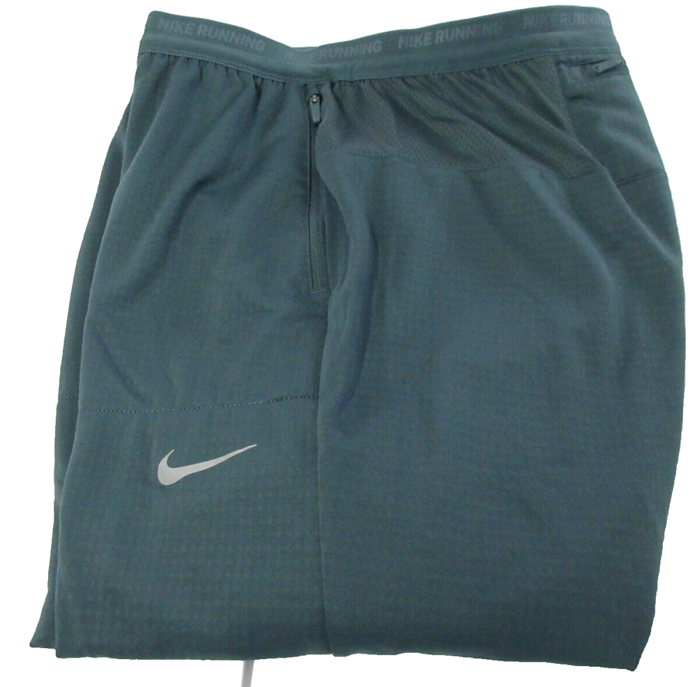 Nike Dri-Fit Phenom Men's Elite Knit Running Green Pants Size L