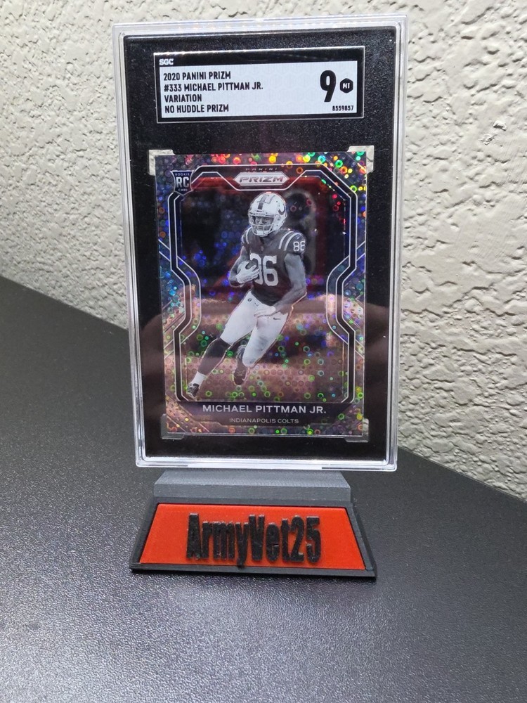 Michael Pittman Jr #333 No Huddle Prizm RC