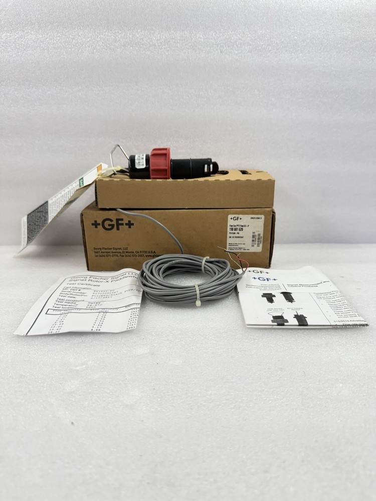 Georg Fischer +GF+ P51530-P0 198 801 620 Flow Sensor PPTI Flow 0.5-4