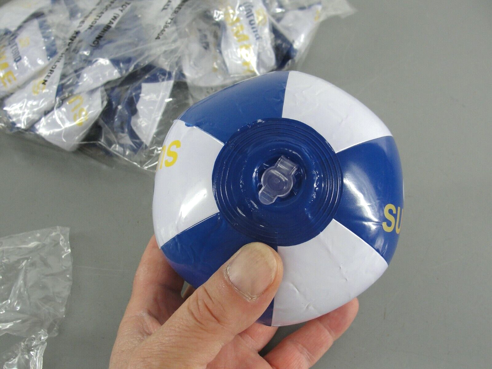 MINI BEACH BALL INFLATABLE TOY CORONA BEER SUMMER POOL PARTY FAVORS LOT 25 NEW