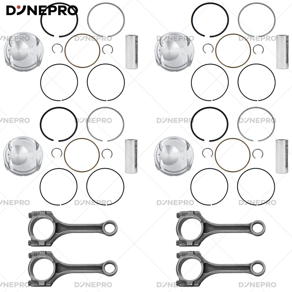 G4FD Performance Connecting Rods Pistons Rings Kit Hyundai Accent Kia Rio Soul 1.6L Engine