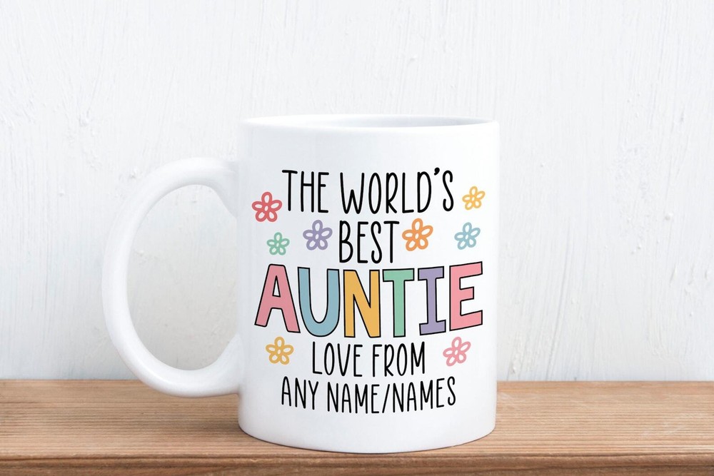 Best Auntie Ever Customisable Gift Mug