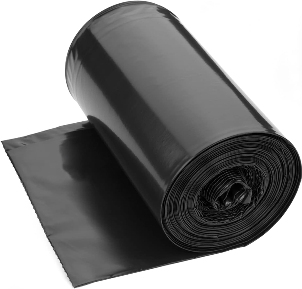 Trash Bag 30 Gallon, 10 Count, Big Garbage Bags, No Flaps/Ties, 78X88Cm,33.5G/Pc