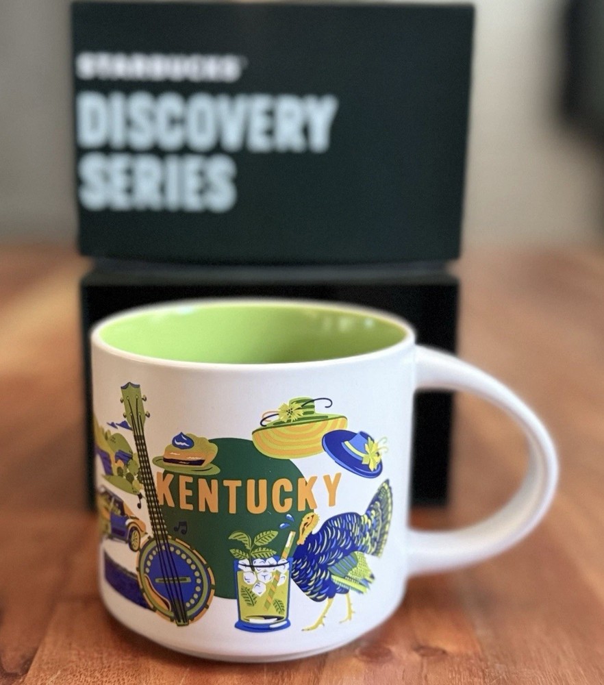 NWT Starbucks Discovery Series “Kentucky” Ceramic Coffee Mug