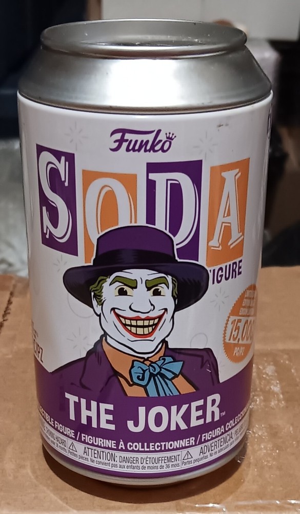 Funko Soda - The Joker - Batman 1989 Jack Nicholson - 1/12,500 Common Non-Chase