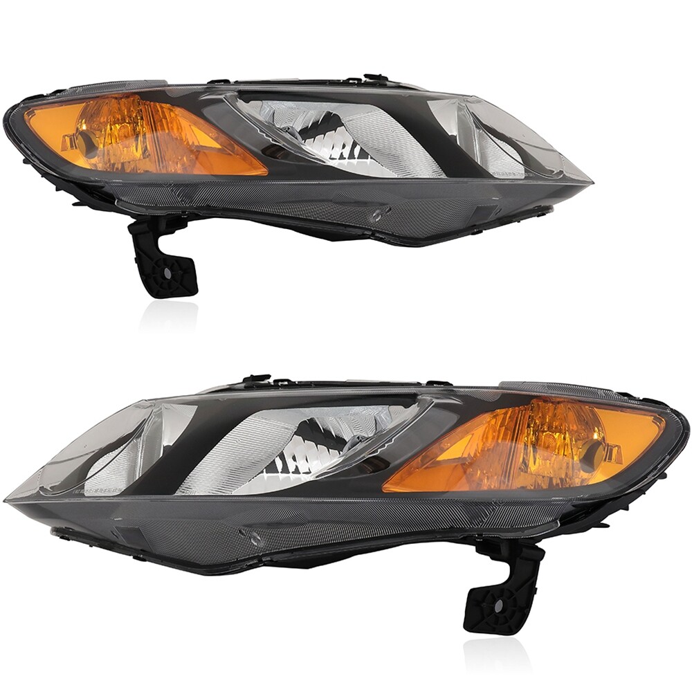 For 2006-2011 Honda Civic Headlamps Headlights Assembly Passenger Driver Pair