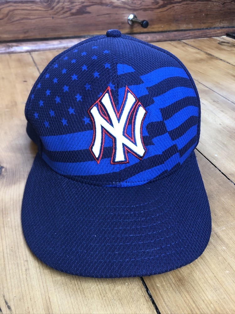 New York Yankees New Era American Flag Patriotic Cap Hat 71/4 57.7cm