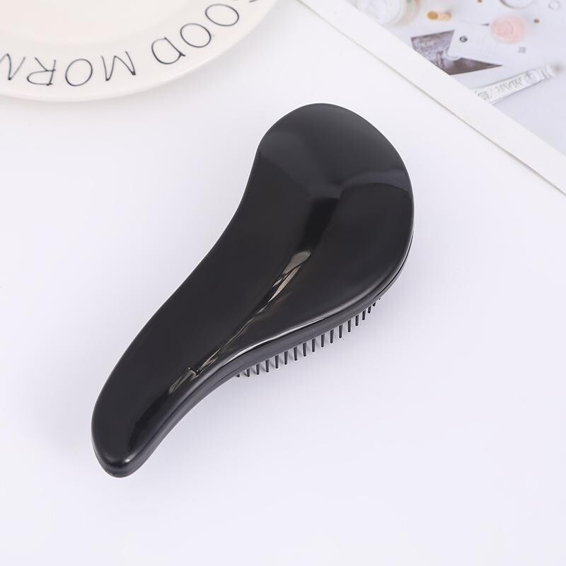 Detangling Hair Brush Comb Classic For Curly Hair Salon Styling Beauty Black