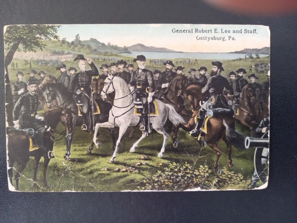 General Grant Escort Bugler/Last Living Witness @ General Lee Surrender;POSTCARD