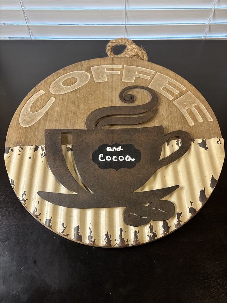 Coffee Round Home Décor Plaques & Signs From Hobby Lobby