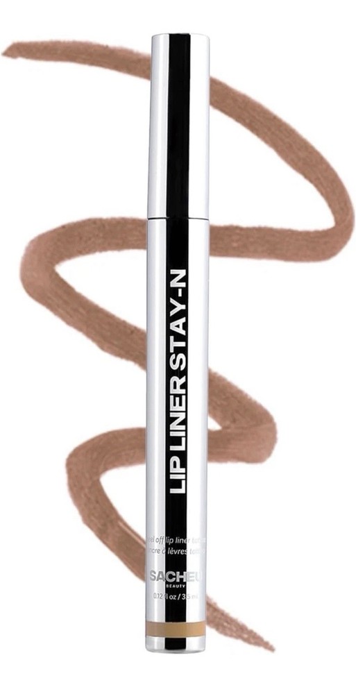 Sacheu Lip Liner STAY-N Peel Off Lip Stain — Long Lasting Matte  02 Muah-ve