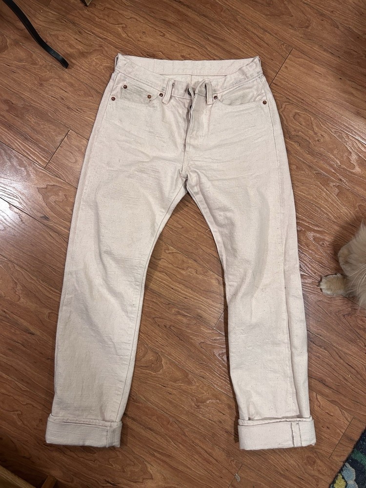 Samurai X Blue Owl BOS710XX-AK 18oz Akane Selvedge Slim Straight Jeans
