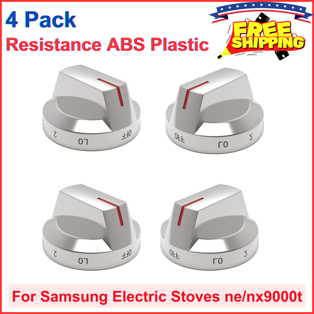 Upgraded DG64-00975A Universal Electric Range Stove Control Knobs Replacements