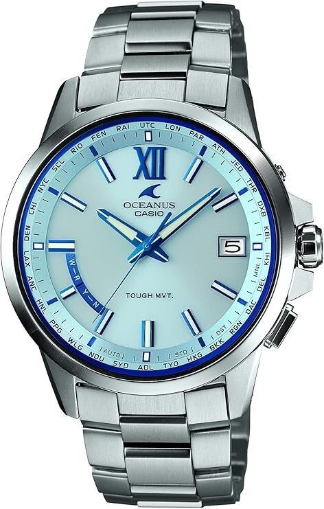 CASIO Oceanus 3-hand date analog model OCW-T150-2AJF Men's Made in Japan