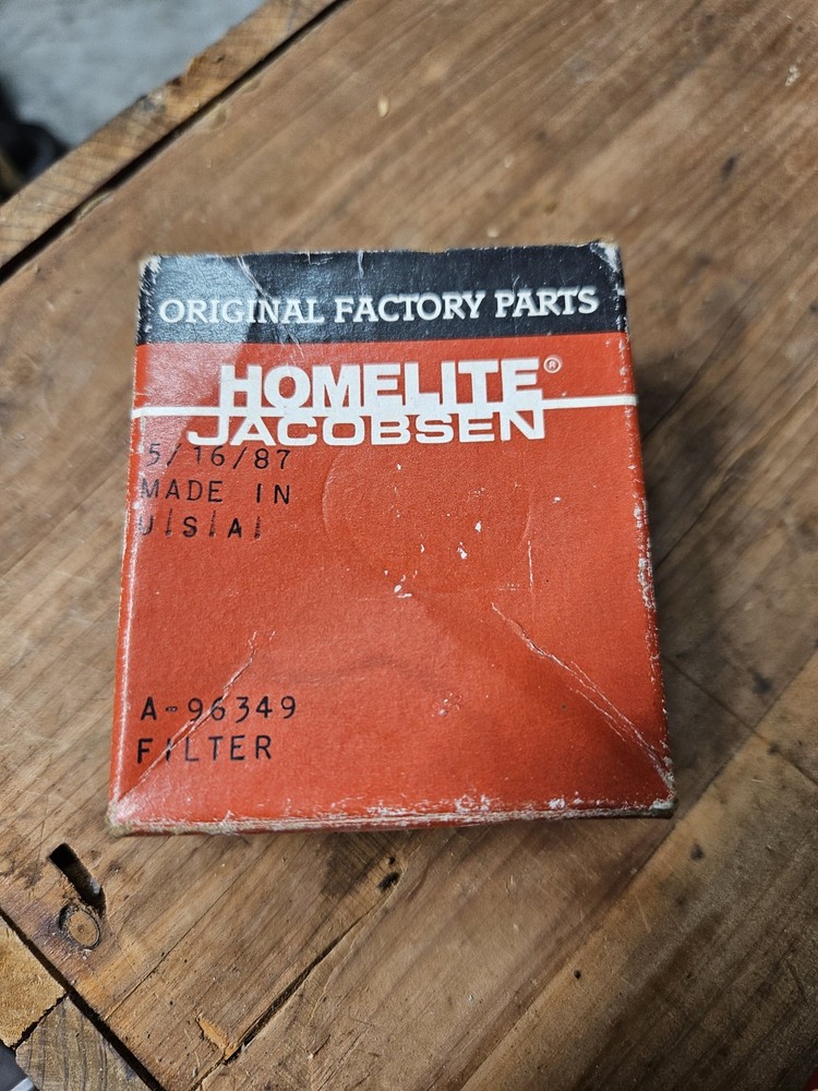 NOS Homelite Jacobsen Air Filter Replacement Part A-96349