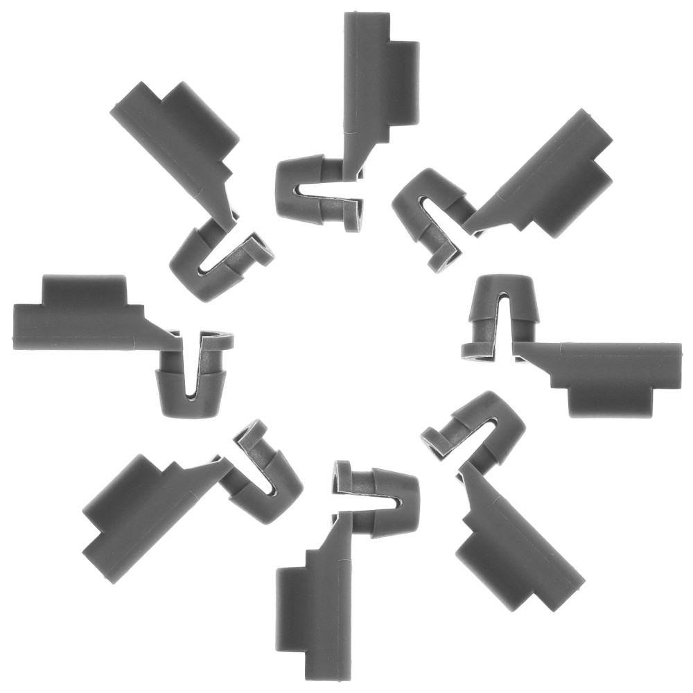 10-Piece Car Door Lock Lever Fixer Retainer Clips Set for Handle Rods