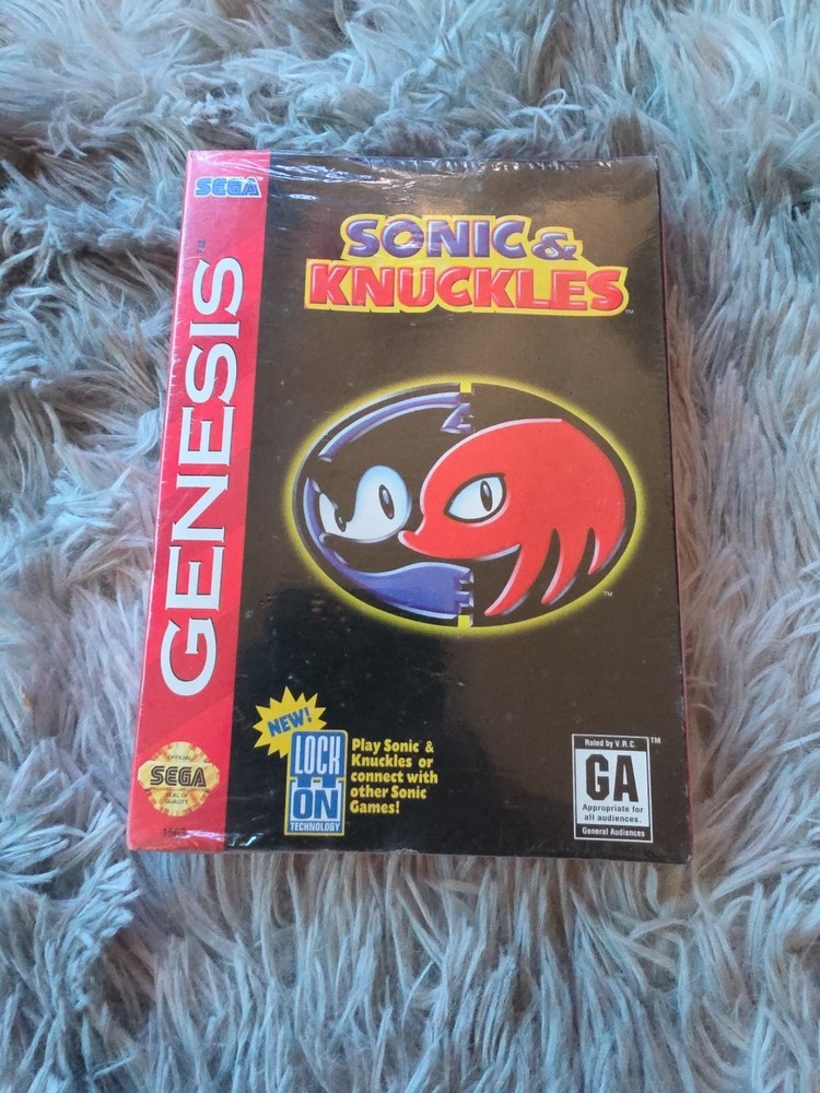 Sonic & Knuckles for Sega Genesis - BRAND NEW / FACTORY SEALED