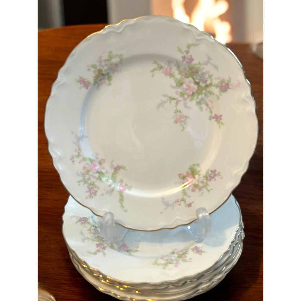 Vintage Homer Laughlin Jean Dinner Plates Set of 6 10 1/8 Inches