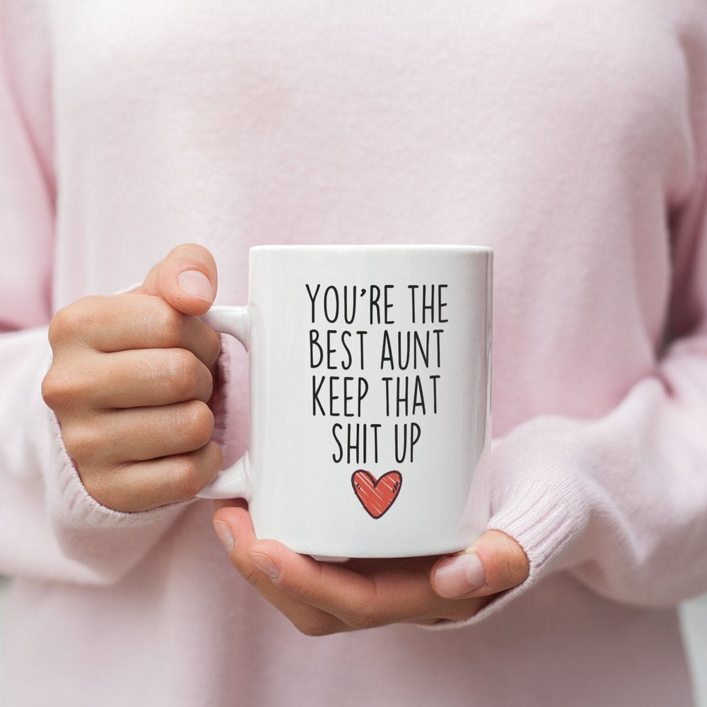 Funny Aunt Coffee Mug - Perfect Gift Idea for Your Beloved Aunt