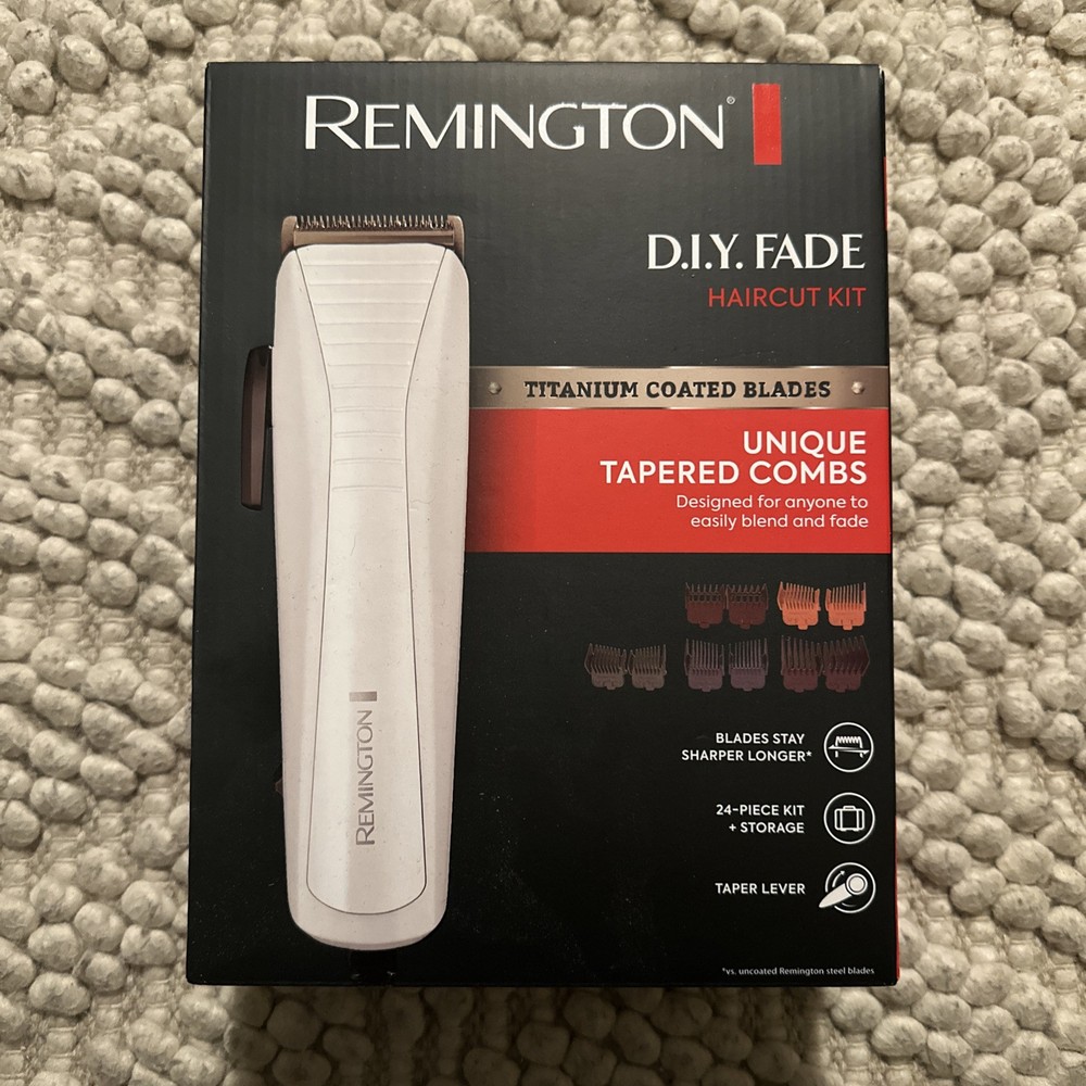 *NEW* Remington D.I.Y Fade Haircut Kit Uniques Tapered Combs HC4061